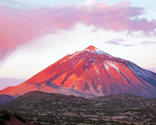 Mount Teide Diamond Painting