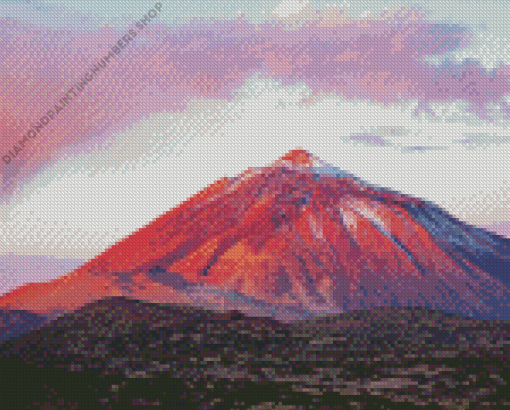 Mount Teide Diamond Painting