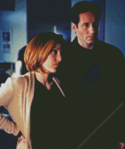 Mulder And Scully Diamond Painting