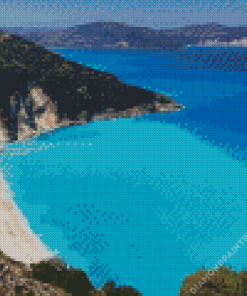 Myrtos Beach Diamond Painting