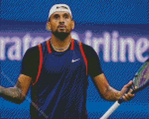 Nicholas Kyrgios Diamond Painting