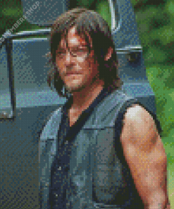 Norman Reedus in The Walking Dead Diamond Painting