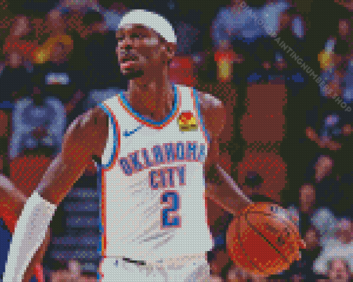 Okc Thunder Diamond Painting