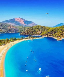 Oludeniz Blue Ocean Diamond Painting