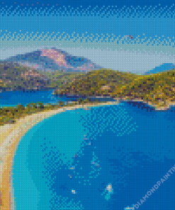 Oludeniz Blue Ocean Diamond Painting