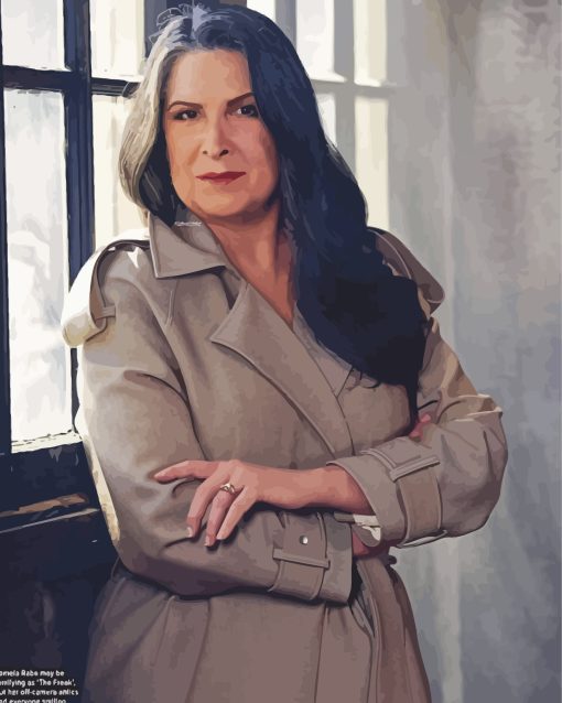 Pamela Rabe Actress Diamond Painting