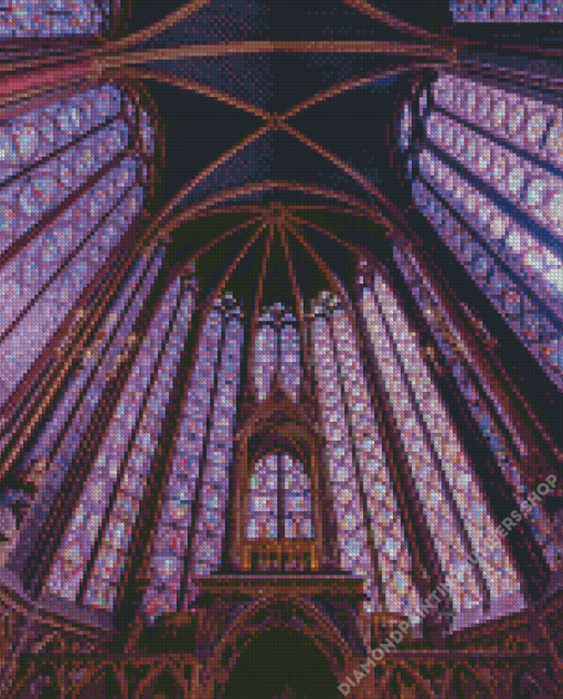 Paris Saint Chapel Diamond Painting