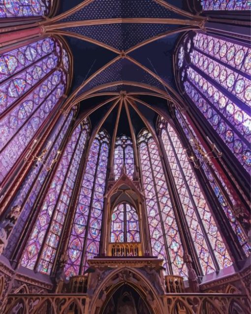 Paris Saint Chapel Diamond Painting