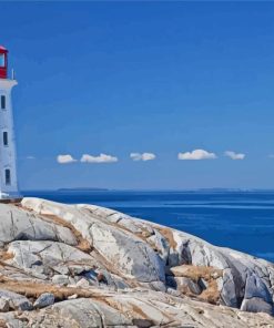 Peggys Cove Lighthouse Diamond Painting