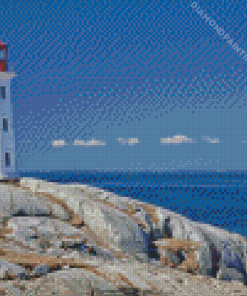 Peggys Cove Lighthouse Diamond Painting