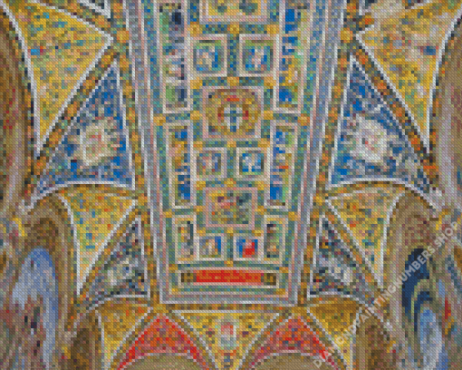 Piccolomini Library Siena Diamond Painting