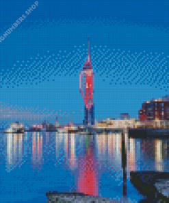 Portsmouth Spinnaker Tower Diamond Painting