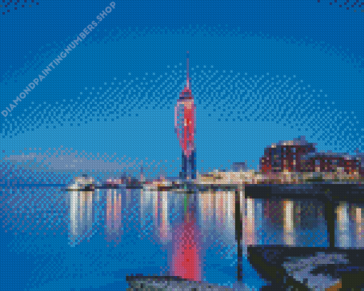 Portsmouth Spinnaker Tower Diamond Painting