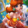 Princess Daisy Super Mario Diamond Painting