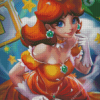 Princess Daisy Super Mario Diamond Painting