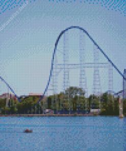 Roller Coasters Diamond Painting