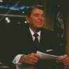 Ronald Wilson Reagan US President Diamond Painting