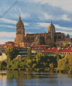 Salamanca Spain Buildings Diamond Painting