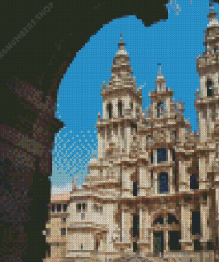 Santiago De Compostela In Spain Diamond Painting