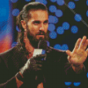 Seth Rollins Wrestler Diamond Painting