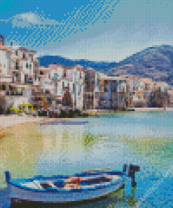 Sicily Boat Diamond Painting