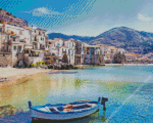 Sicily Boat Diamond Painting