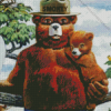 Smokey Bear Diamond Painting