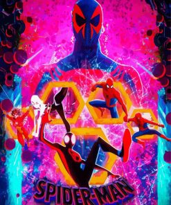 Spider Man Across The Spider Verse Diamond Painting