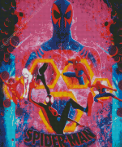 Spider Man Across The Spider Verse Diamond Painting