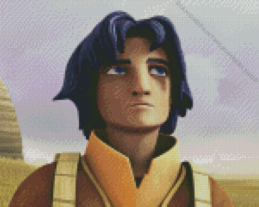 Star Wars Ezra Bridger Diamond Painting