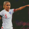 Steph Houghton England Womens Football Diamond Painting