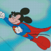 Superman Mickey Mouse Hero Diamond Painting