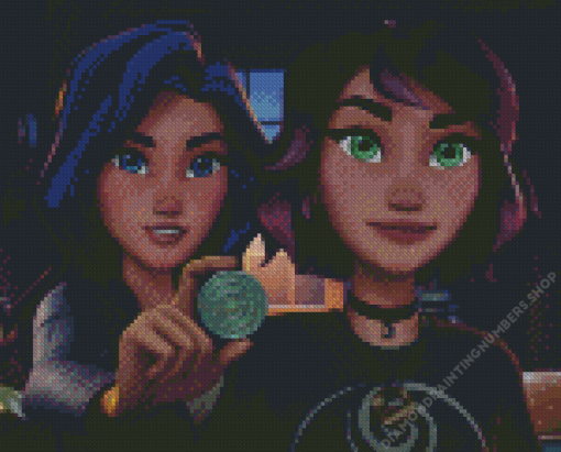 Supernatural Academy Diamond Painting