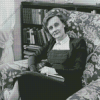 Swedish Writer Astrid Lindgren Diamond Painting