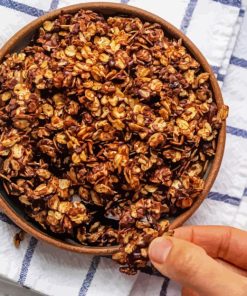 Tasty Chocolate Granola Diamond Painting