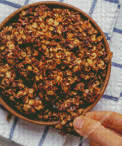 Tasty Chocolate Granola Diamond Painting