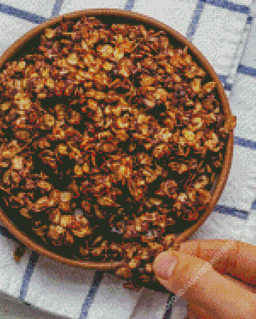 Tasty Chocolate Granola Diamond Painting