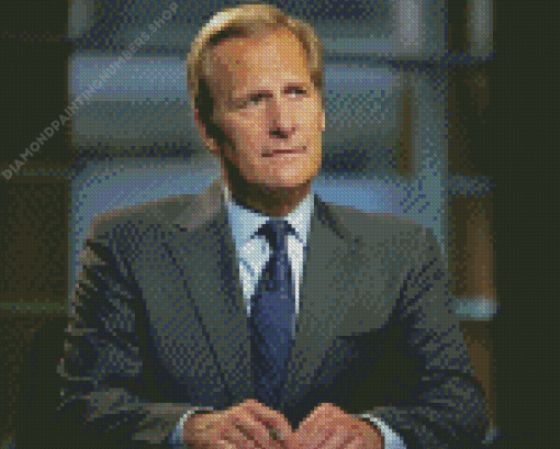 The Actor Jeff Daniels Diamond Painting