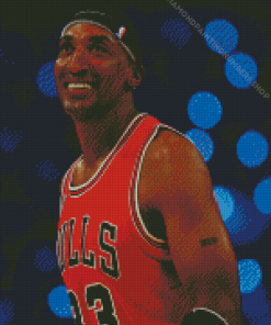 The American Basketballer Diamond Painting