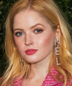 The Beautiful Actress Ellie Bamber Diamond Painting