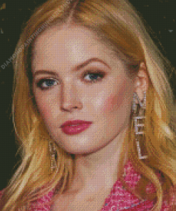 The Beautiful Actress Ellie Bamber Diamond Painting