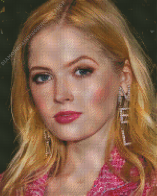 The Beautiful Actress Ellie Bamber Diamond Painting