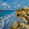 The Caribbean Coastline Tulum Diamond Painting