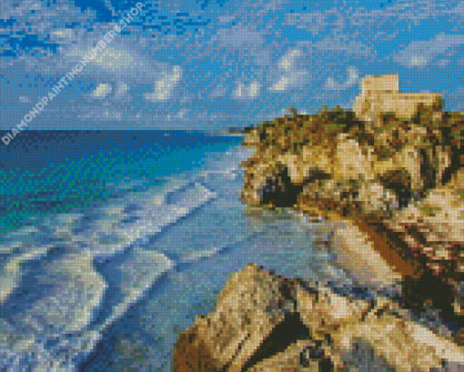 The Caribbean Coastline Tulum Diamond Painting