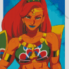 The Legend Of Zelda Urbosa Diamond Painting