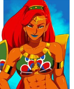 The Legend Of Zelda Urbosa Diamond Painting