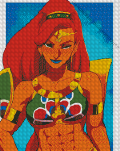 The Legend Of Zelda Urbosa Diamond Painting