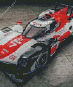 Toyota Hypercar Sport Car Diamond Painting