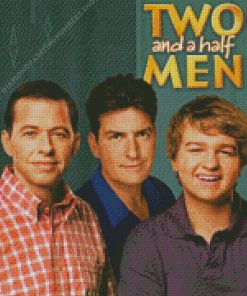 Two And A Half Men Diamond Painting