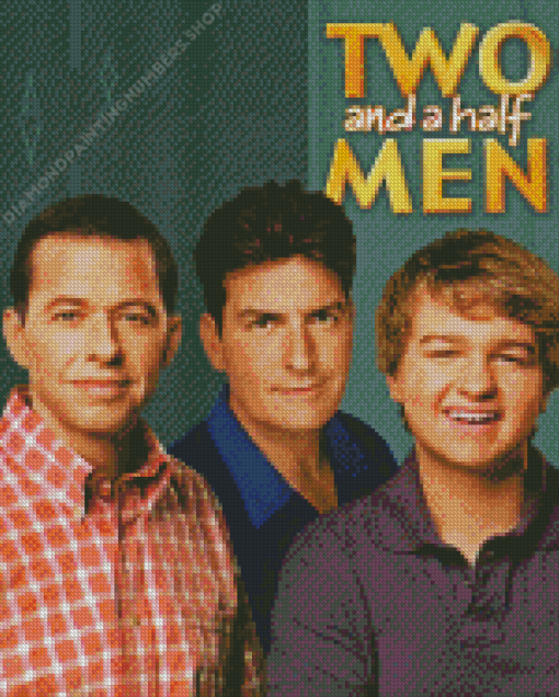 Two And A Half Men Diamond Painting